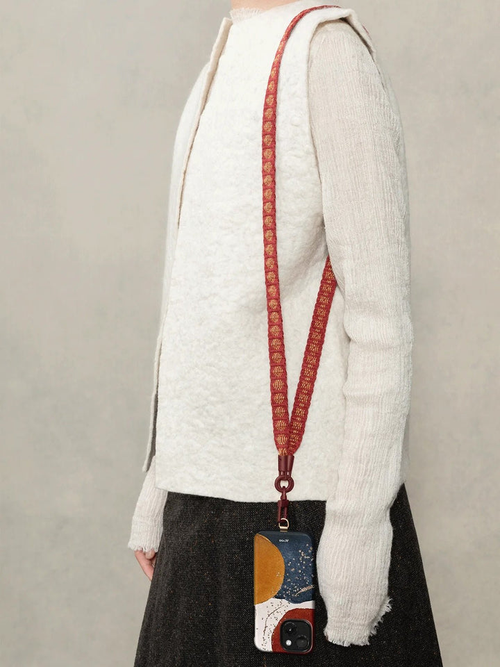 Smartphone Umhängeband aus Tibet · CHARU × Tsoten - Atelier Tibet