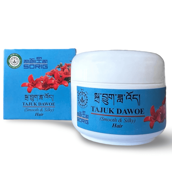 Sorig Tajuk Dawoe Haar - Creme - Atelier Tibet