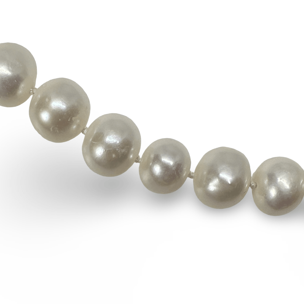 Statement Süsswasser - Perlenkette - Atelier Tibet