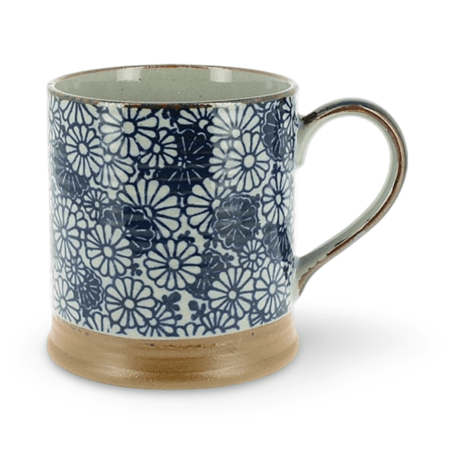 Tasse (Mug) mit Blumen - Motiv - Atelier Tibet