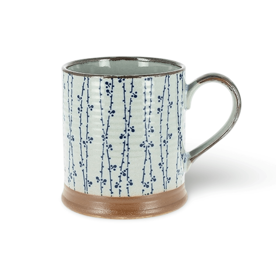 Tasse (Mug) mit Kletterpflanzen-Muster – Atelier Tibet