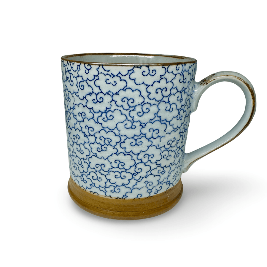 Tasse (Mug) mit «Kumo» Wolken - Muster. - Atelier Tibet