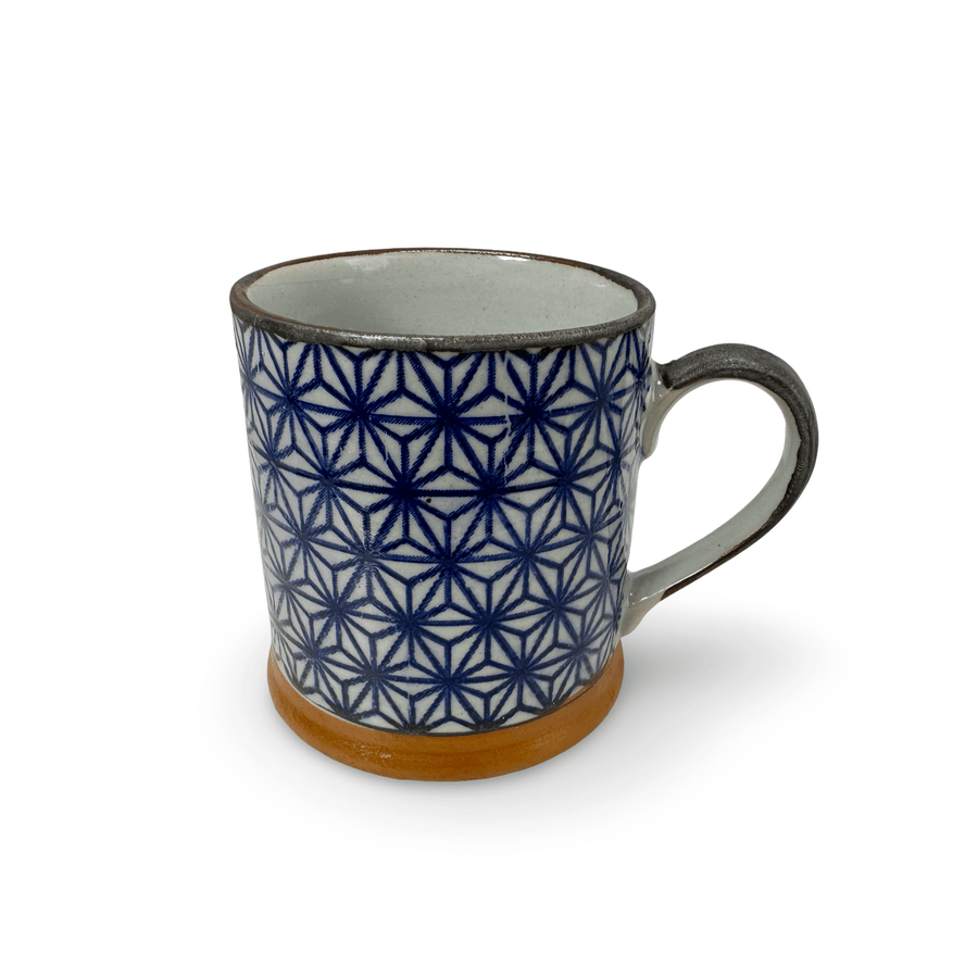 Teetasse («Mug») mit klassischem Asanoha - Muster - Atelier Tibet