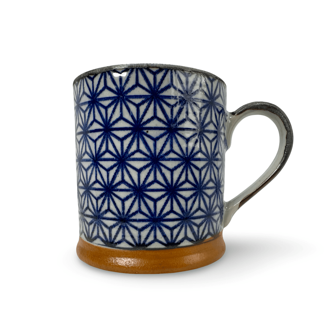 Teetasse («Mug») mit klassischem Asanoha - Muster - Atelier Tibet