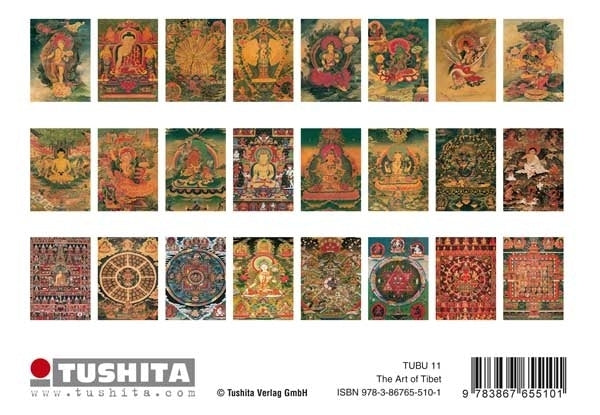 Tibet Art Postkarten-Set