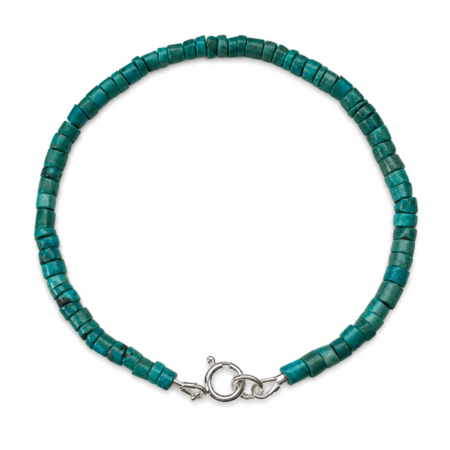 Tibet Türkis Heishi-Armband - Atelier Tibet