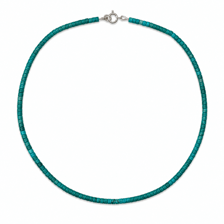 Tibet Türkis Heishi-Kette - Atelier Tibet