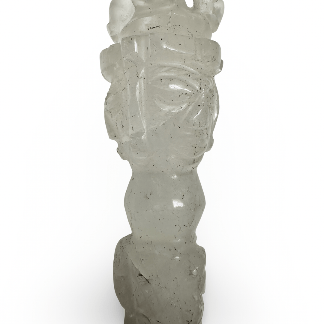 Tibetische Phurpa aus Bergkristall - Atelier Tibet