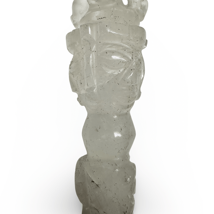 Tibetische Phurpa aus Bergkristall - Atelier Tibet