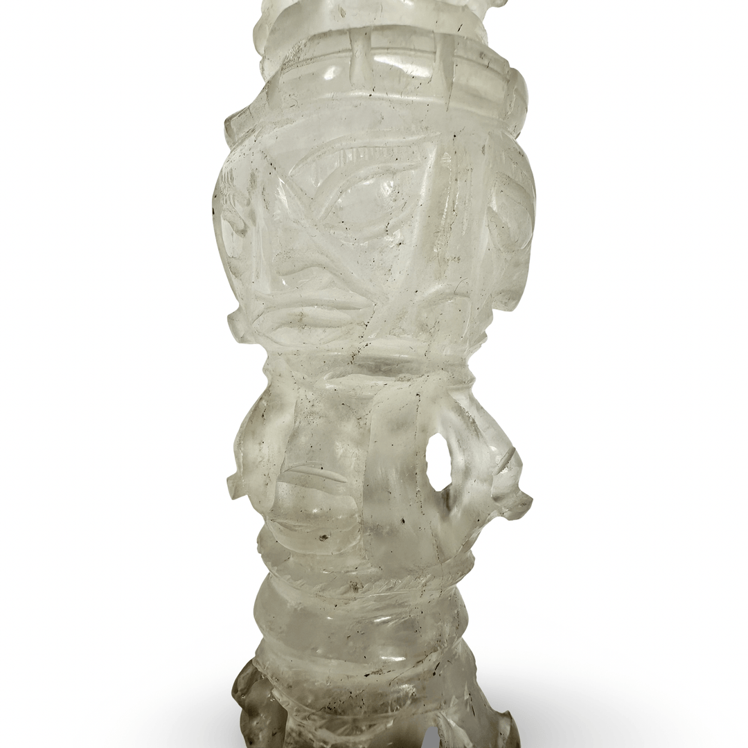 Tibetische Phurpa aus Bergkristall - Atelier Tibet