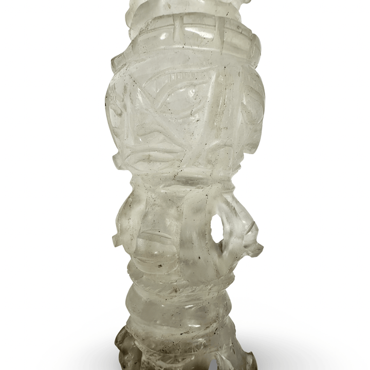 Tibetische Phurpa aus Bergkristall - Atelier Tibet