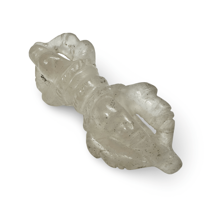 Tibetische Vajra und Doppel - Vajra aus Bergkristall - Atelier Tibet