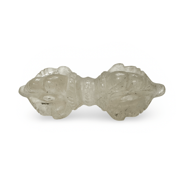 Tibetische Vajra und Doppel - Vajra aus Bergkristall - Atelier Tibet
