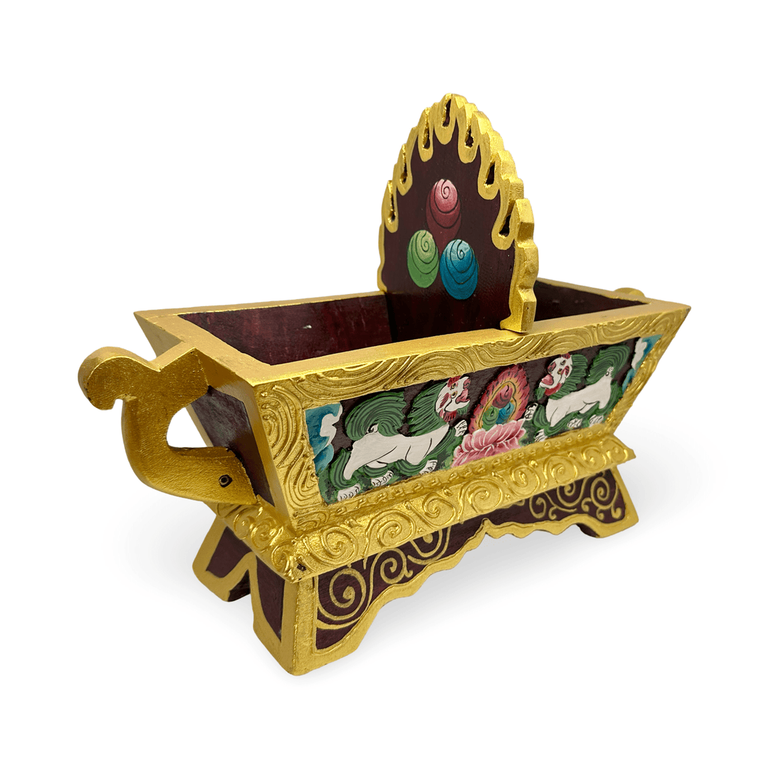 Tibetisches «Chemar - Bo» Ritualgefäss für Opfergaben - Atelier Tibet