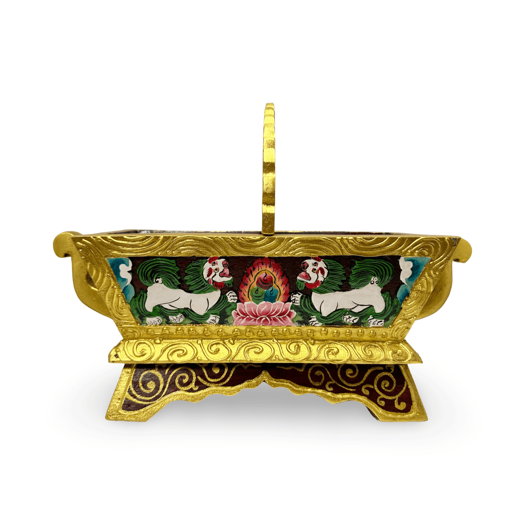 Tibetisches «Chemar - Bo» Ritualgefäss für Opfergaben - Atelier Tibet