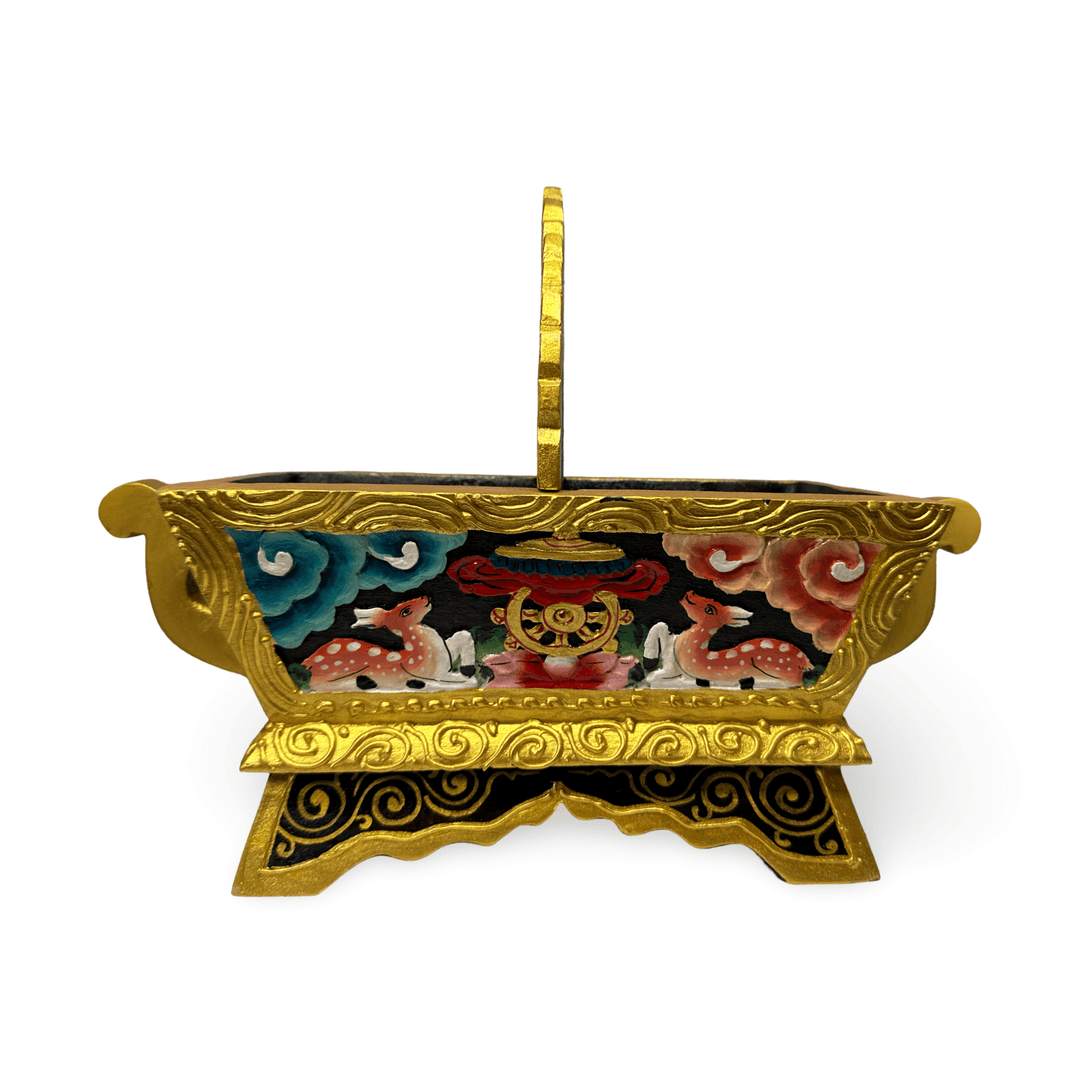 Tibetisches «Chemar - Bo» Ritualgefäss für Opfergaben - Atelier Tibet