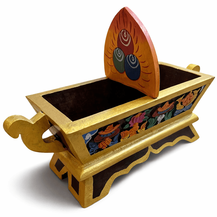 Tibetisches «Chemar - Bo» Ritualgefäss für Opfergaben - Atelier Tibet