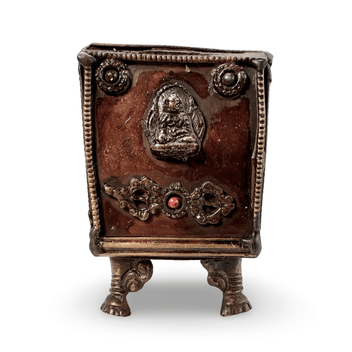 Tibetisches Messing - Räuchergefäss - Atelier Tibet