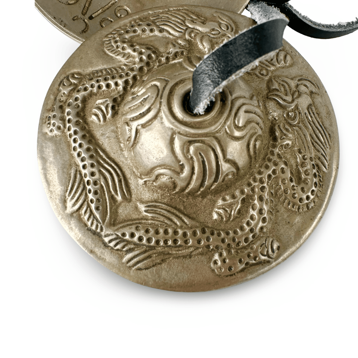 Tingsha (Zimbel) mit Drachen - Design - Atelier Tibet