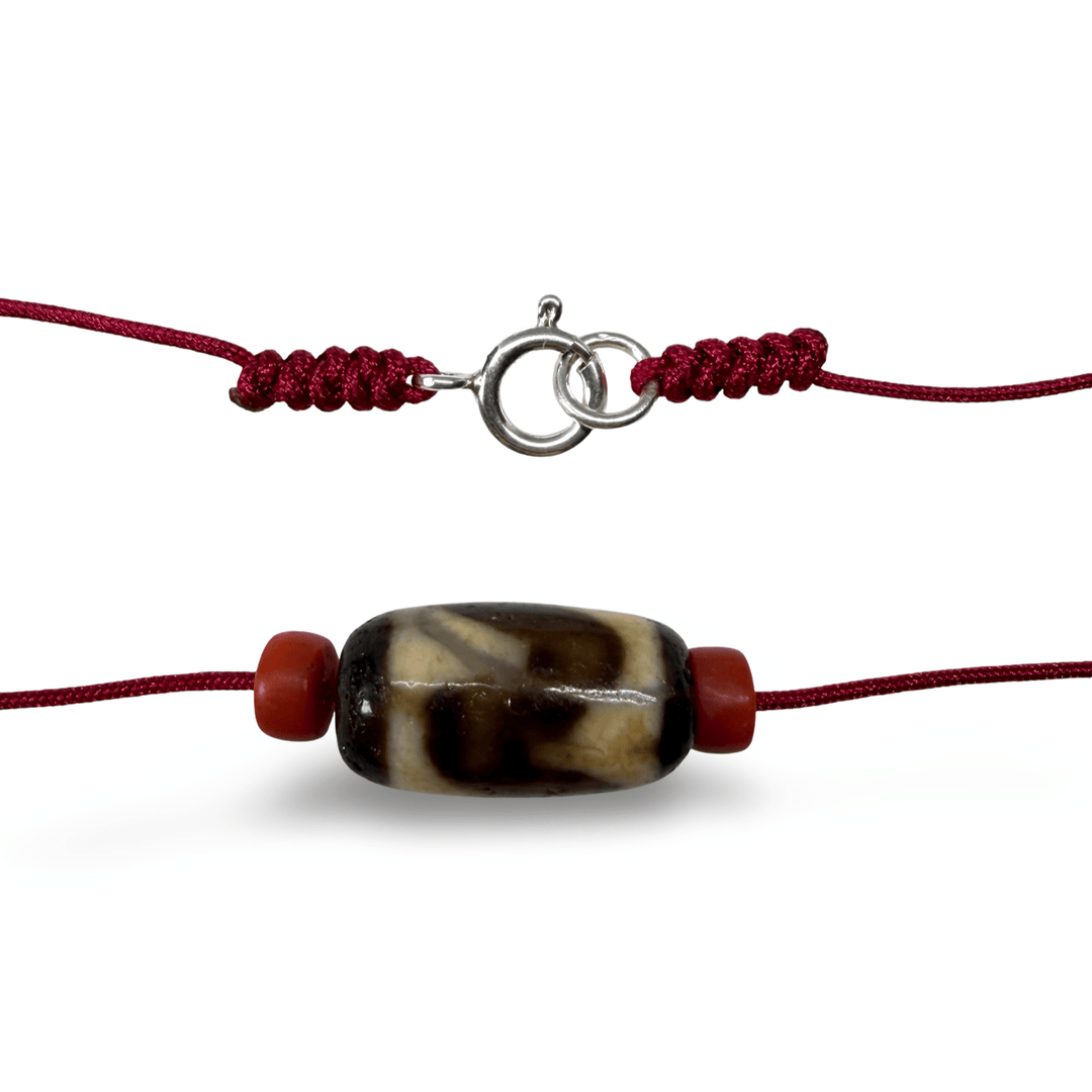 Traditionelle tibetische Dzi- und Korallen-Kreationen - Atelier Tibet