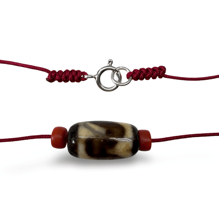 Traditionelle tibetische Dzi- und Korallen-Kreationen - Atelier Tibet