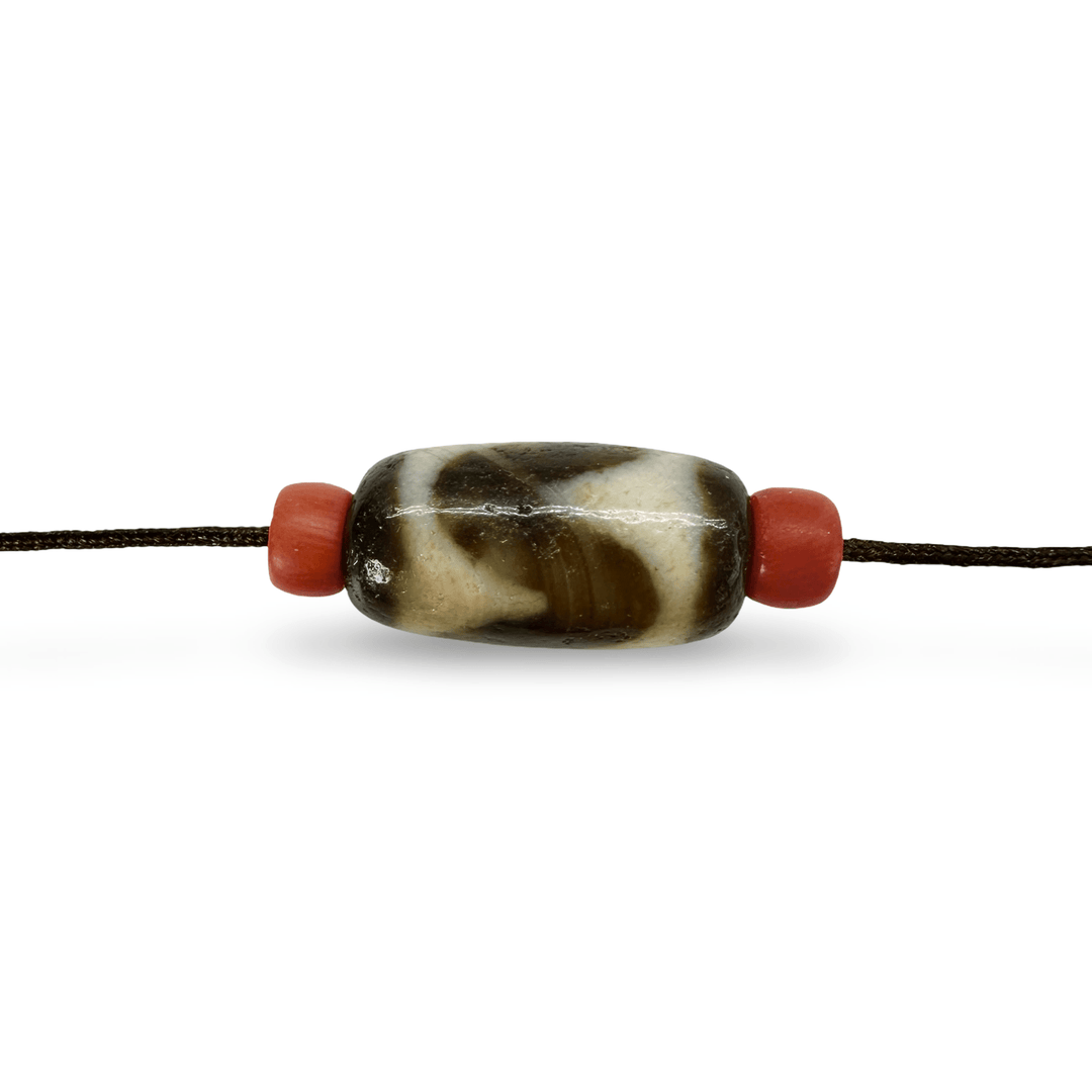Traditionelle tibetische Dzi - und Korallen - Kreationen - Atelier Tibet