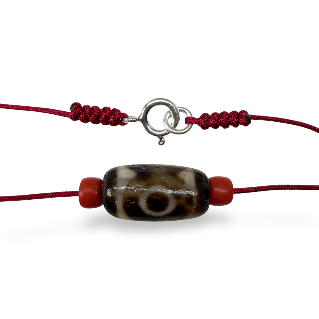 Traditionelle tibetische Dzi- und Korallen-Kreationen - Atelier Tibet