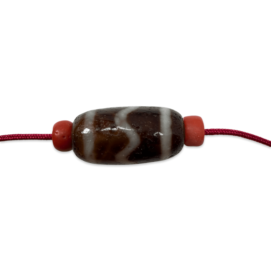 Traditionelle tibetische Dzi- und Korallen-Kreationen - Atelier Tibet