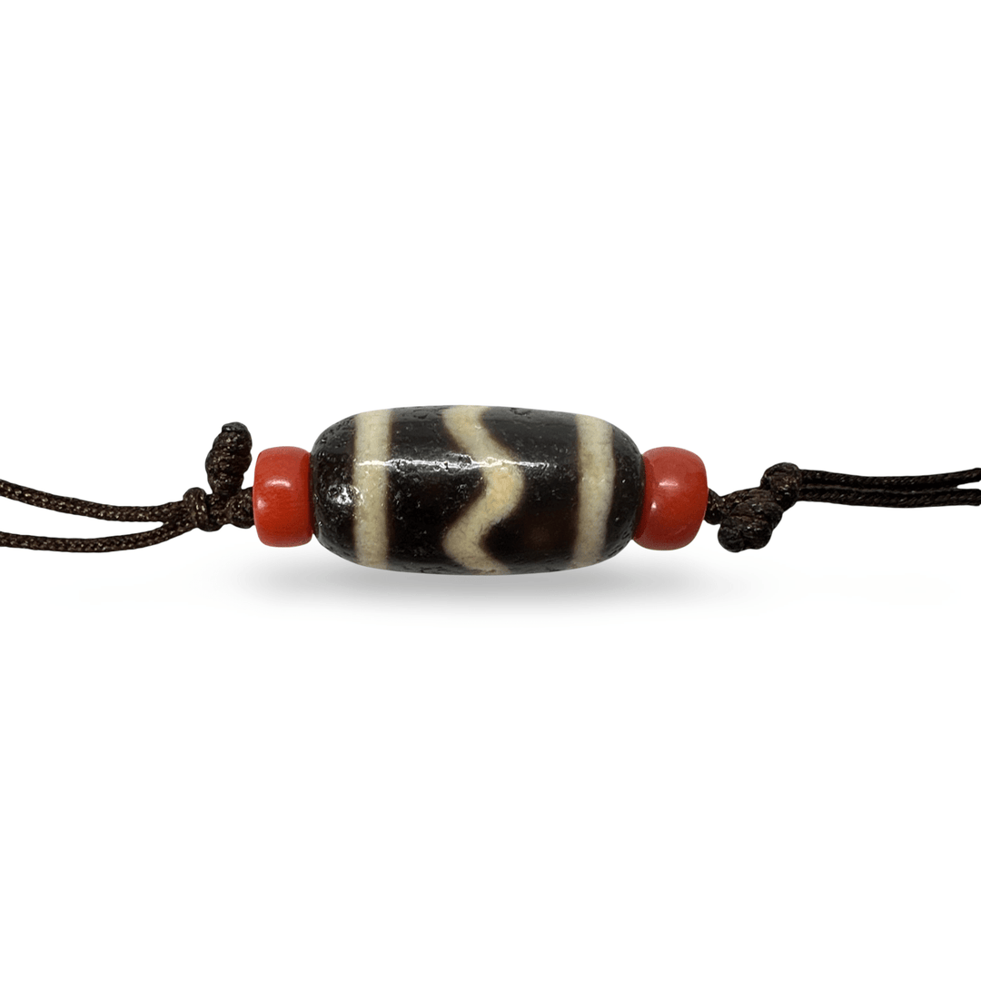 Traditionelle tibetische Dzi - und Korallen - Kreationen - Atelier Tibet