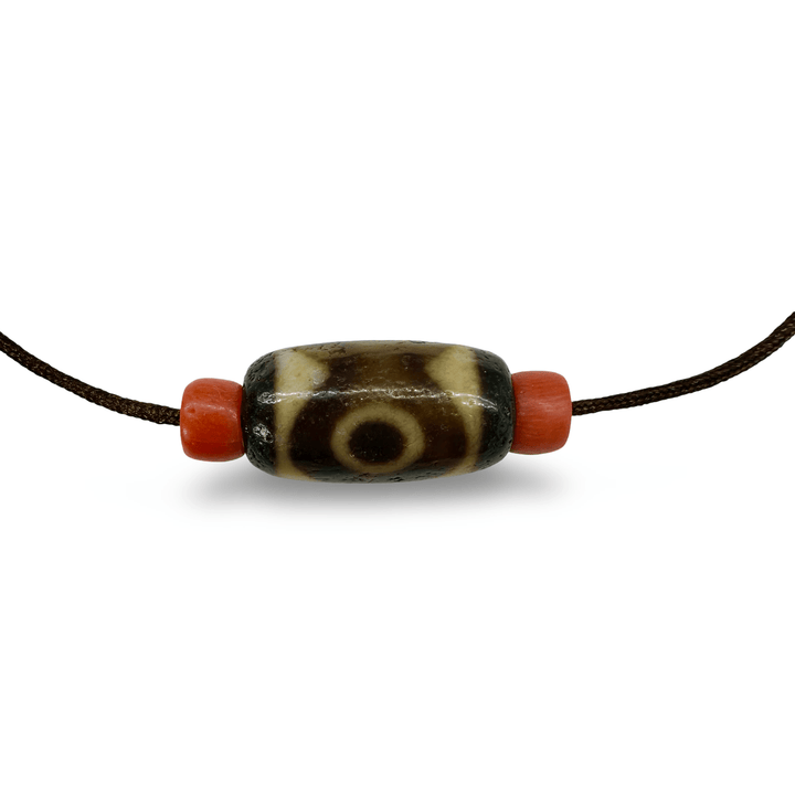 Traditionelle tibetische Dzi - und Korallen - Kreationen - Atelier Tibet