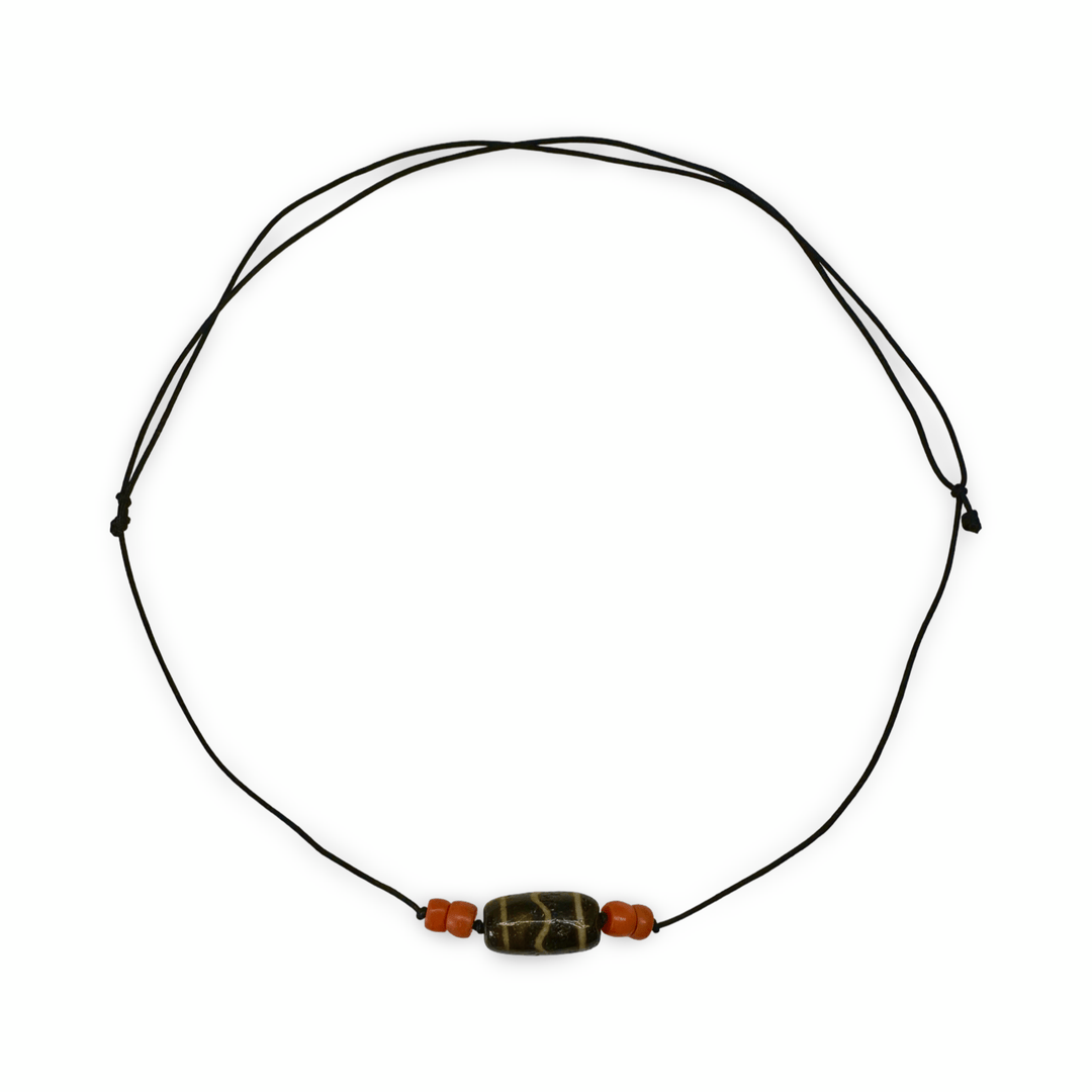 Traditionelle tibetische Dzi - und Korallen - Kreationen - Atelier Tibet