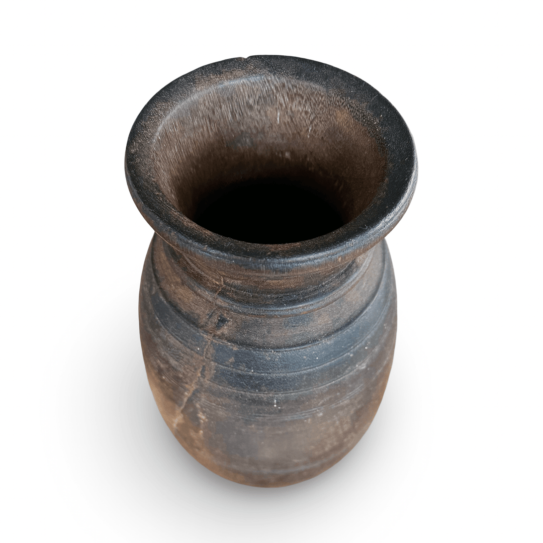 Traditionelles, älteres Gefäss aus dem Himalaya - Atelier Tibet