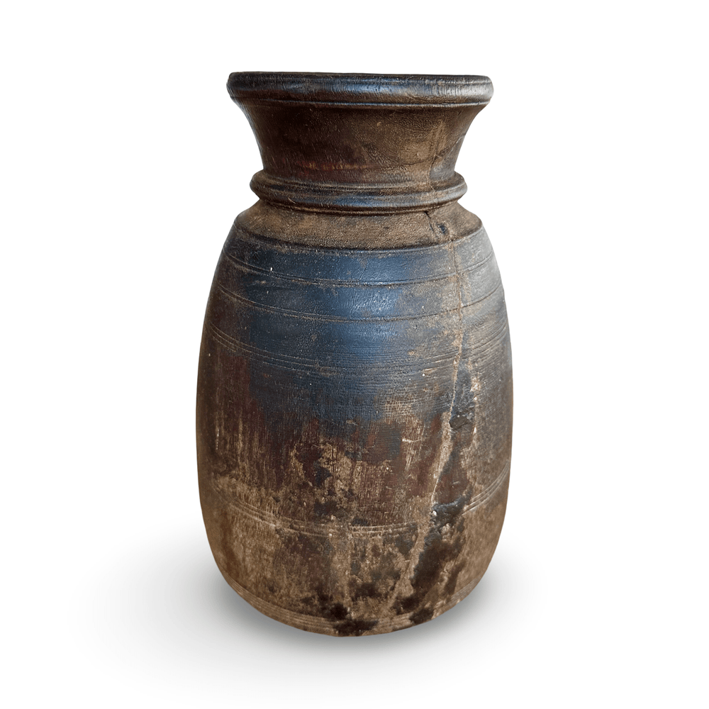 Traditionelles, älteres Gefäss aus dem Himalaya - Atelier Tibet