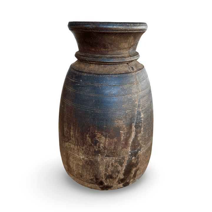 Traditionelles, älteres Gefäss aus dem Himalaya - Atelier Tibet
