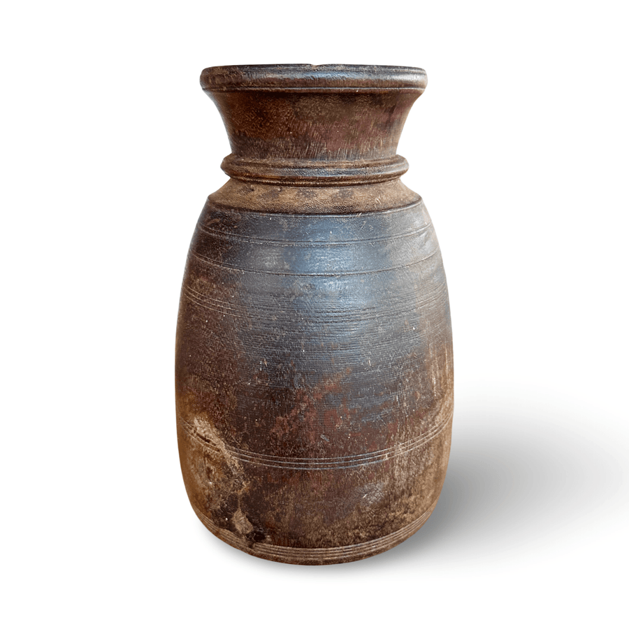 Traditionelles, älteres Gefäss aus dem Himalaya - Atelier Tibet
