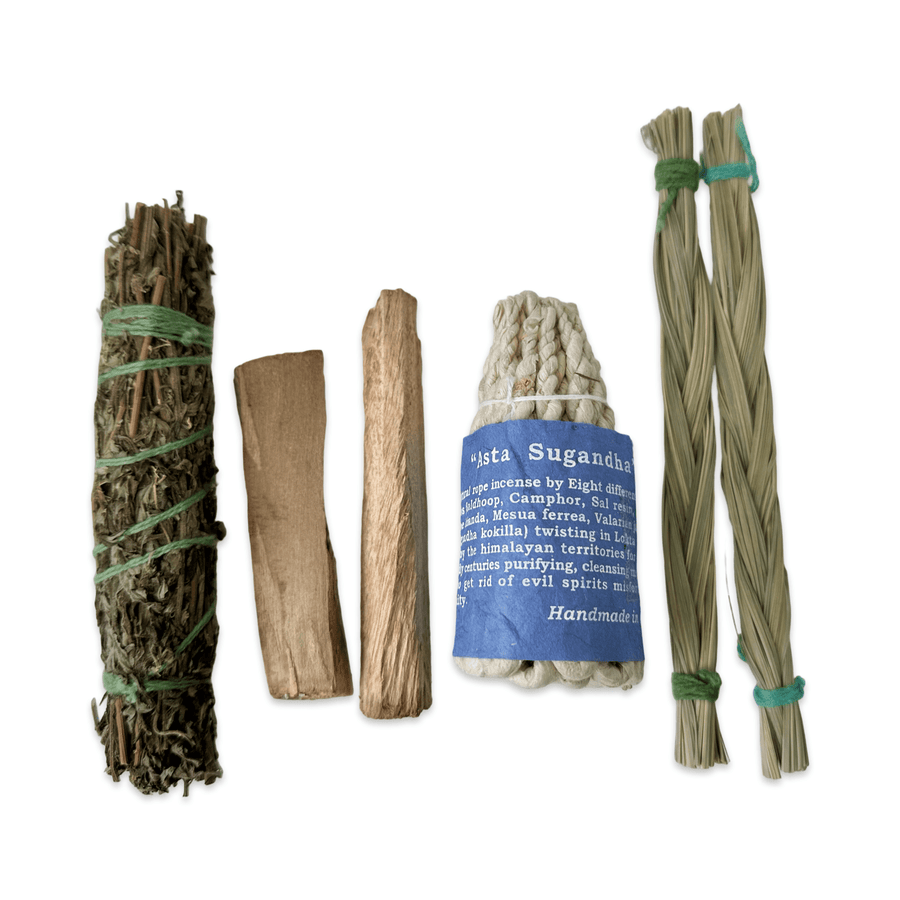 Traditionelles Himalaya - Räucher - Set - Atelier Tibet