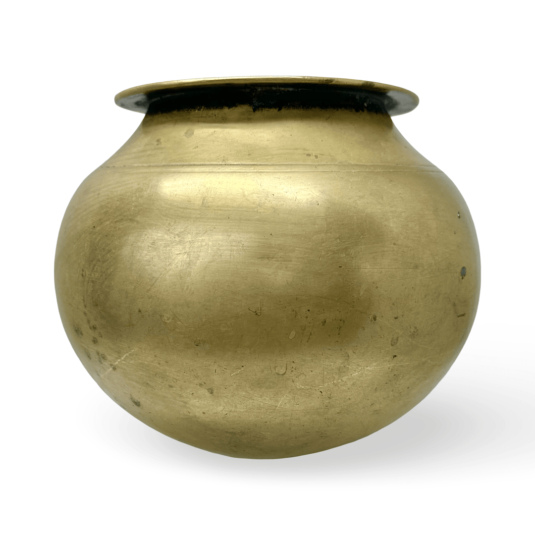 Traditionelles Lota - Wassergefäss aus Messing - Atelier Tibet