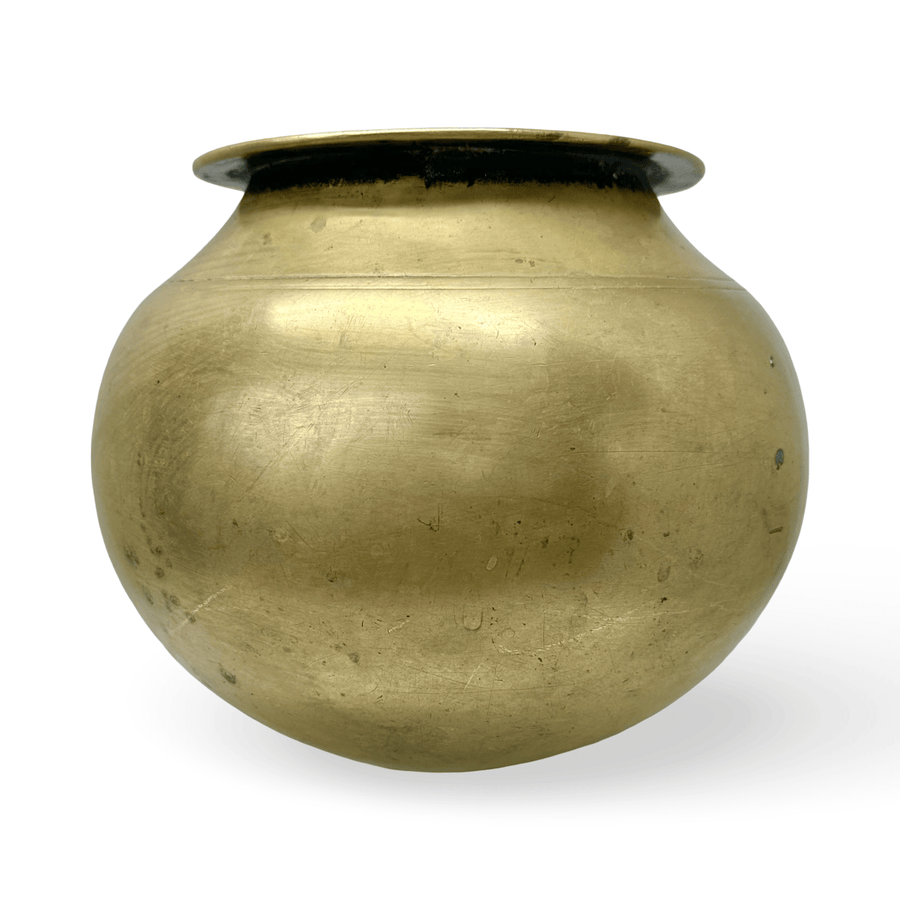 Traditionelles Lota - Wassergefäss aus Messing - Atelier Tibet
