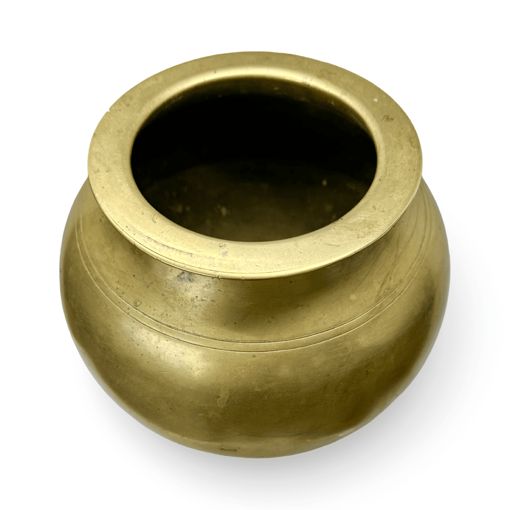 Traditionelles Lota - Wassergefäss aus Messing - Atelier Tibet