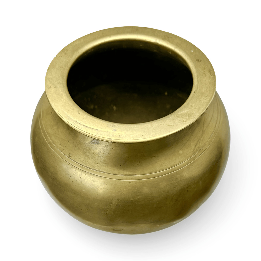 Traditionelles Lota - Wassergefäss aus Messing - Atelier Tibet
