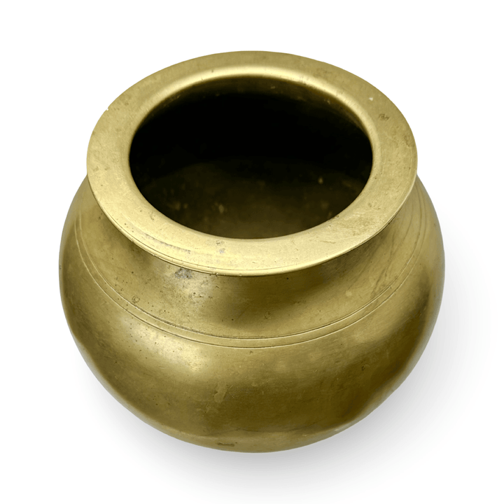 Traditionelles Lota - Wassergefäss aus Messing - Atelier Tibet