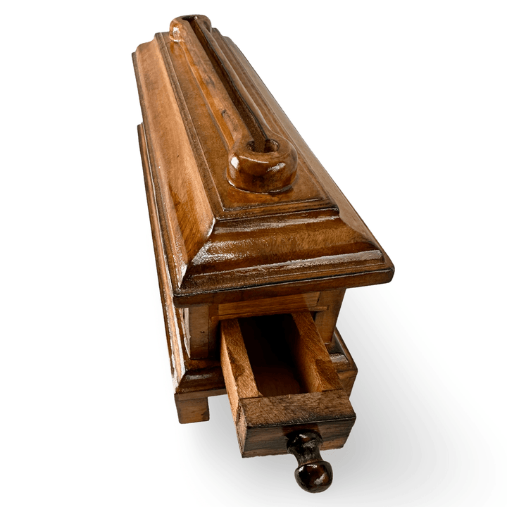 Traditionelles tibetisches Räuchergefäss aus Holz - Atelier Tibet