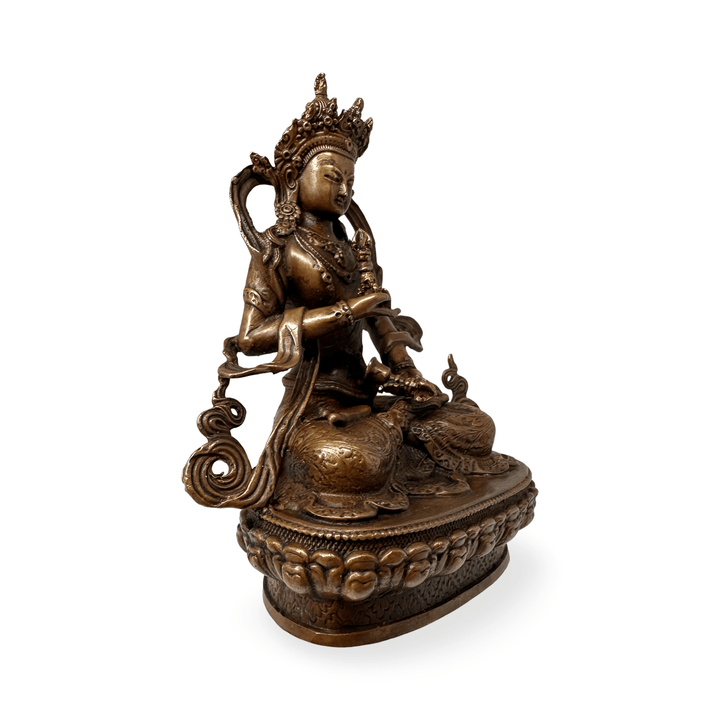 Vajrasattva Buddha Klein-Statue aus Kupfer - Atelier Tibet