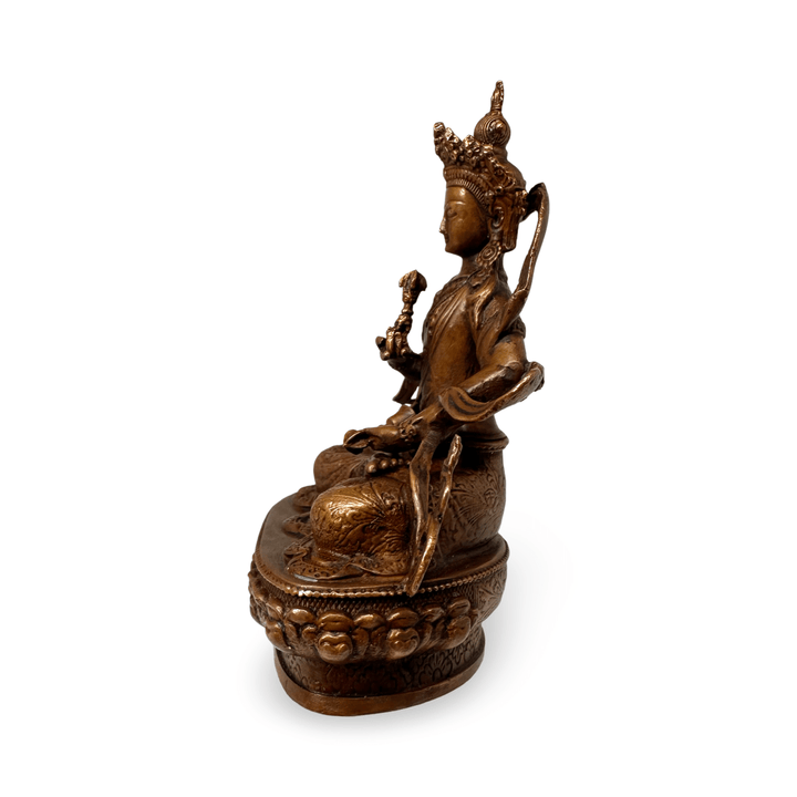 Vajrasattva Buddha Klein-Statue aus Kupfer - Atelier Tibet