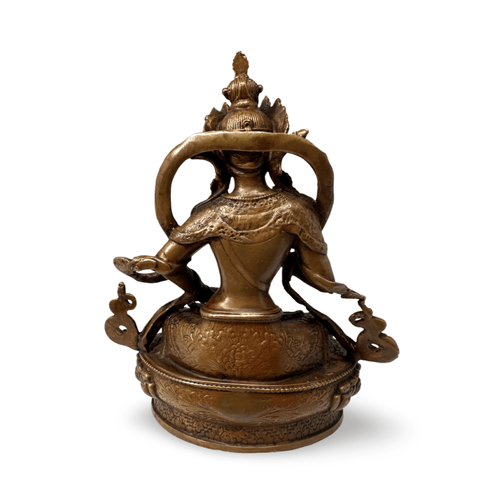 Vajrasattva Buddha Klein-Statue aus Kupfer - Atelier Tibet
