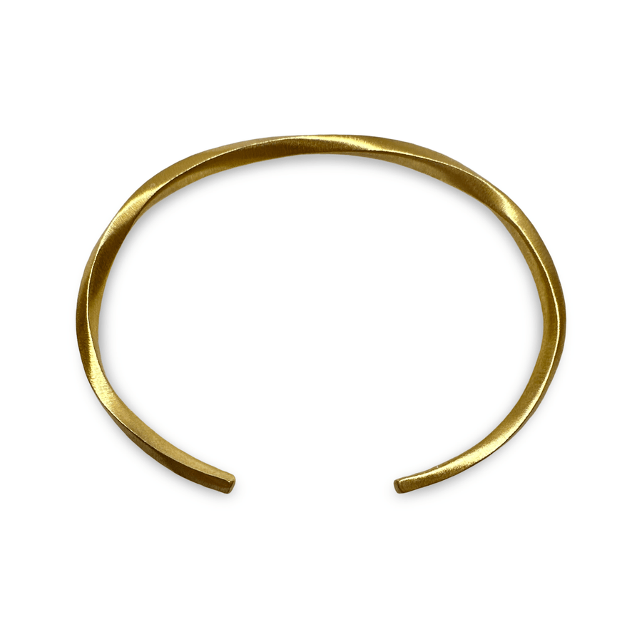 Vergoldeter Armreif aus Tibet - Atelier Tibet