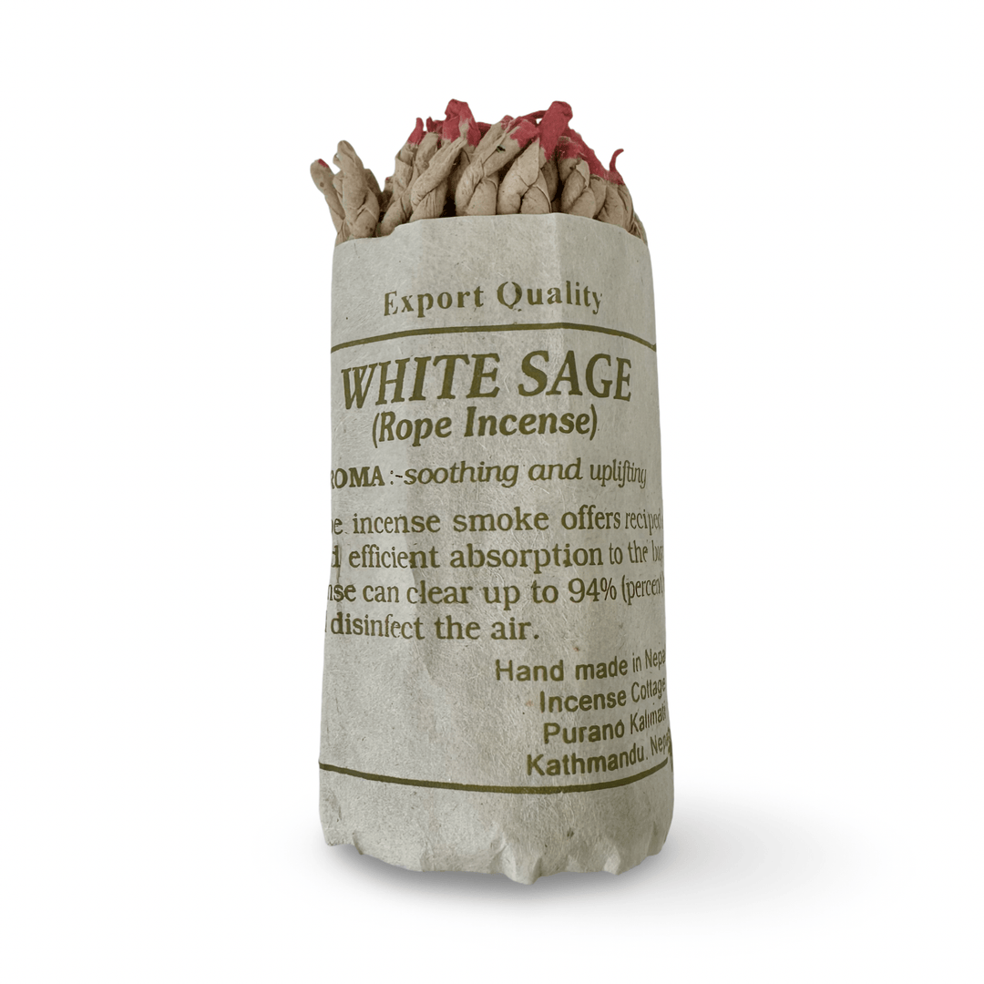White Sage Räucherschnüre – handgefertigt in Nepal - Atelier Tibet