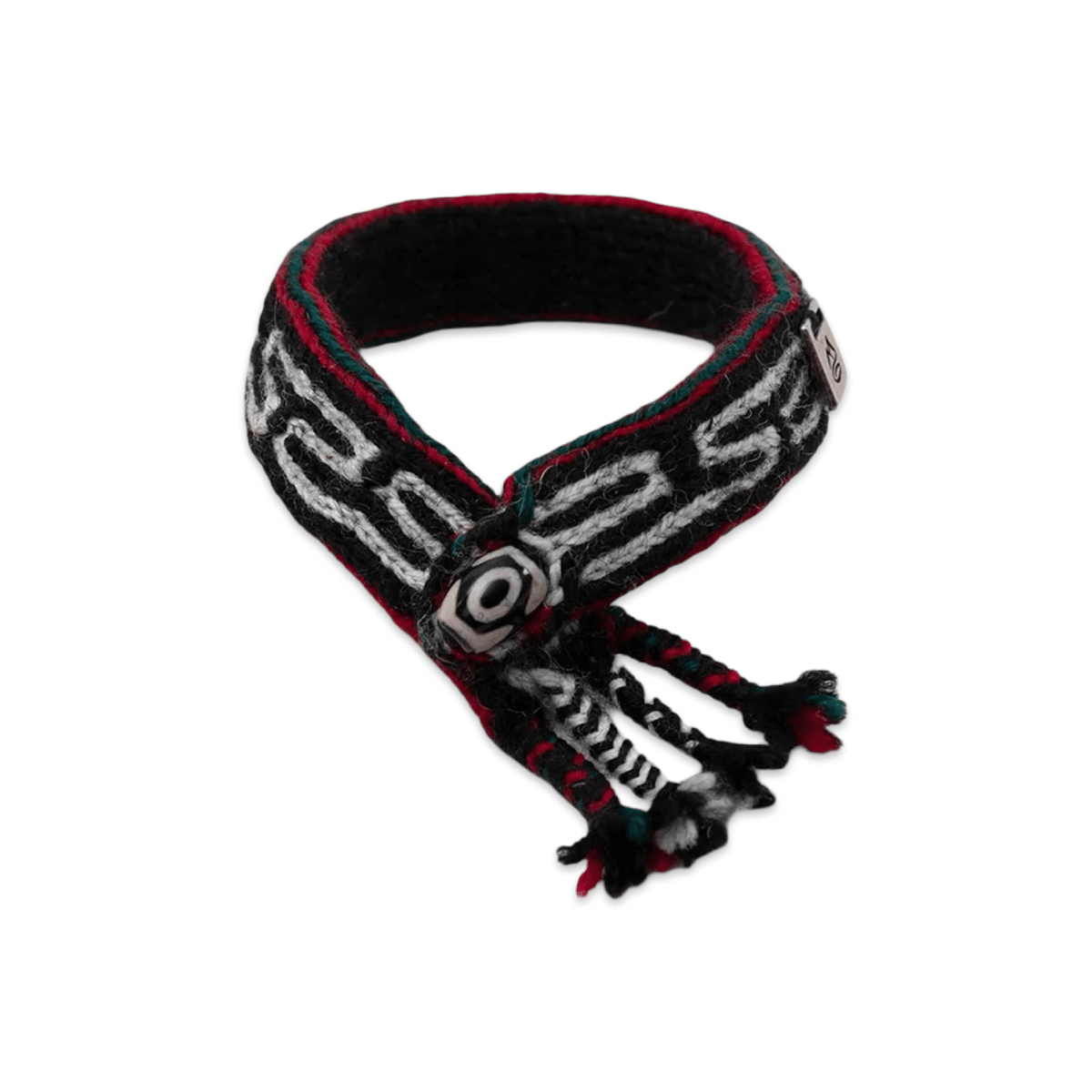 Wollarmband «Dzi», handgewebt in Tibet · CHARU × Tsoten - Atelier Tibet