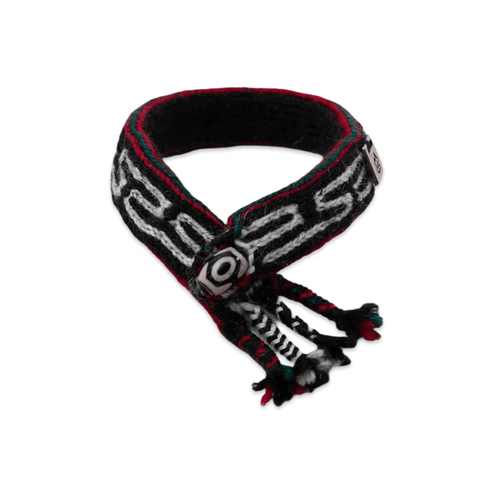 Wollarmband «Dzi», handgewebt in Tibet · CHARU × Tsoten - Atelier Tibet