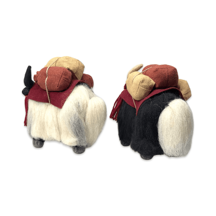 Yak aus Wolle und Filz - Atelier Tibet